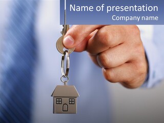 Switch Electric House PowerPoint Template