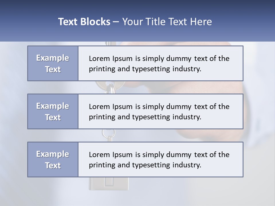 Switch Electric House PowerPoint Template