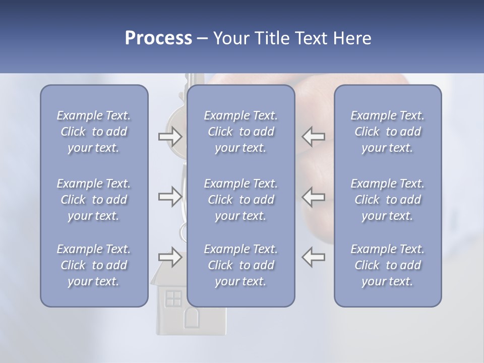 Switch Electric House PowerPoint Template