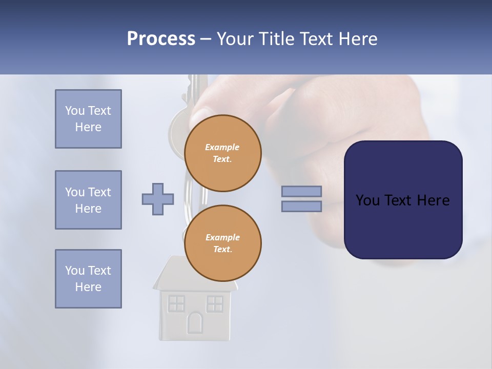 Switch Electric House PowerPoint Template