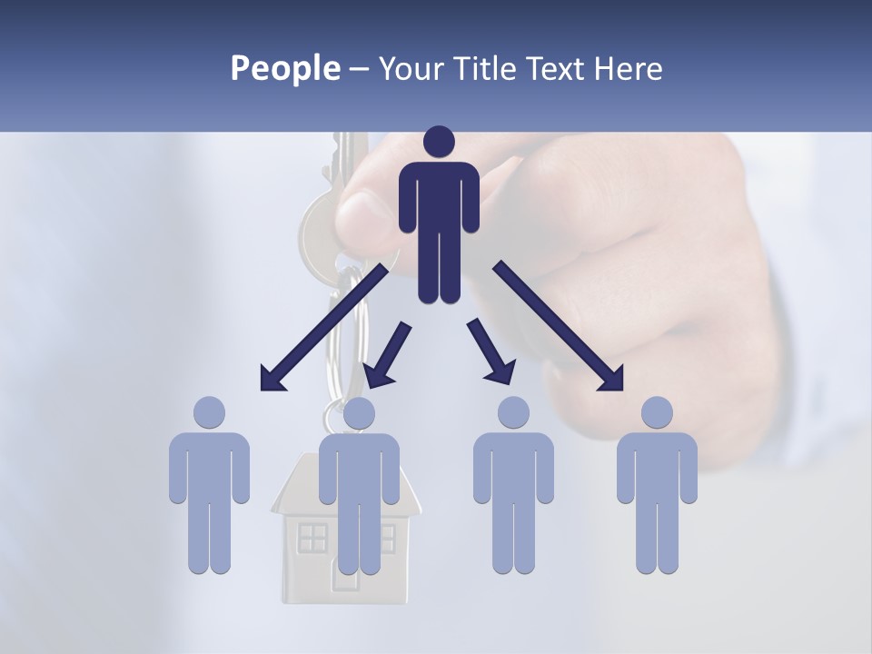 Switch Electric House PowerPoint Template