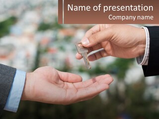 Technology Remote System PowerPoint Template