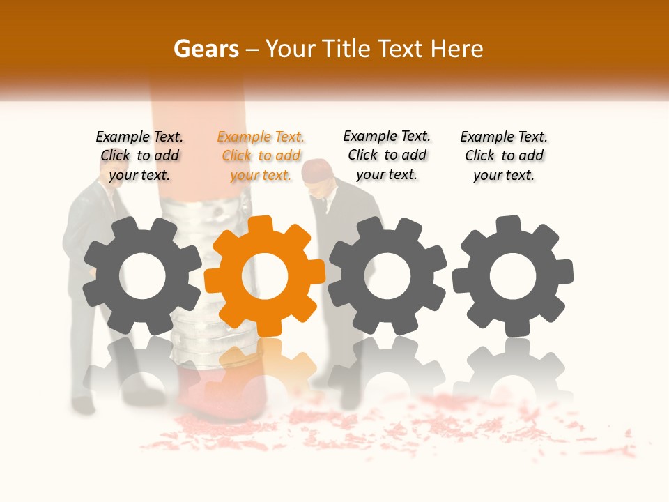 Supply Ventilation White PowerPoint Template