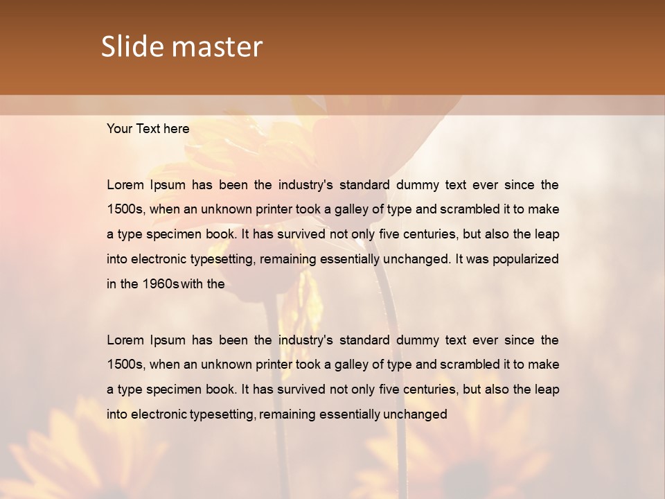 Technology Power Ventilation PowerPoint Template