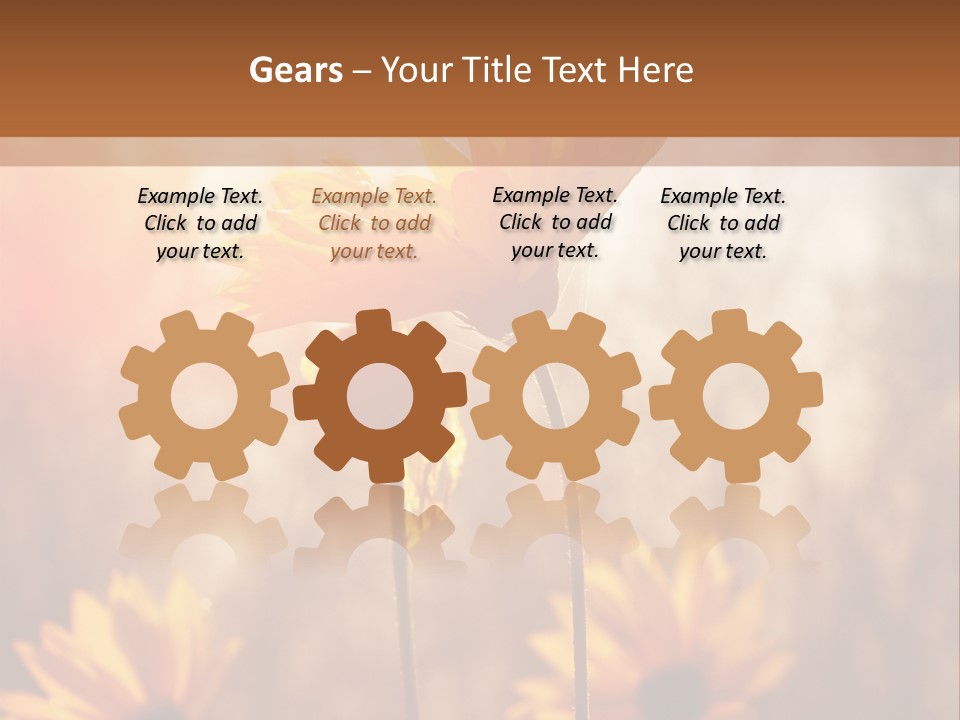 Technology Power Ventilation PowerPoint Template