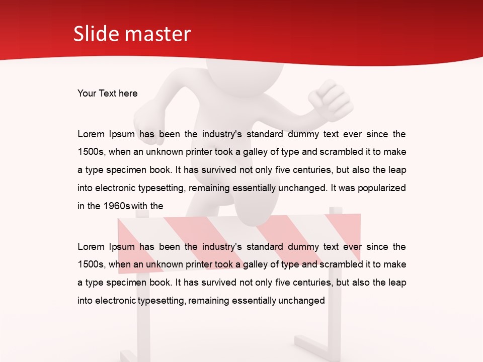 Cold System House PowerPoint Template