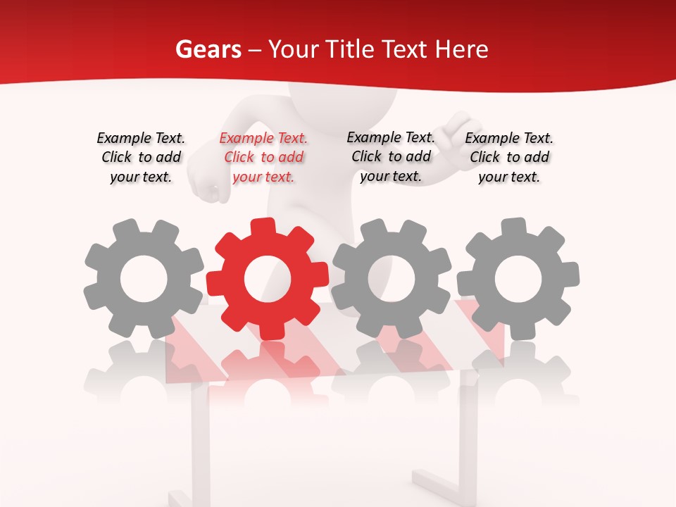 Cold System House PowerPoint Template