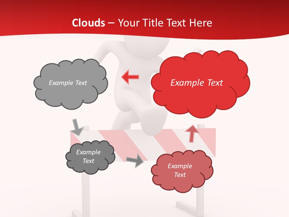 Cold System House PowerPoint Template