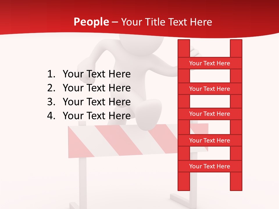 Cold System House PowerPoint Template