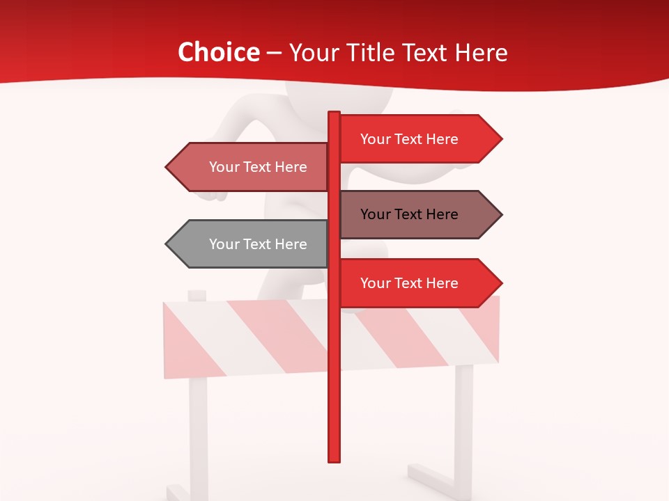 Cold System House PowerPoint Template
