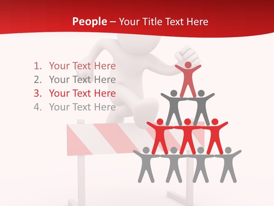 Cold System House PowerPoint Template