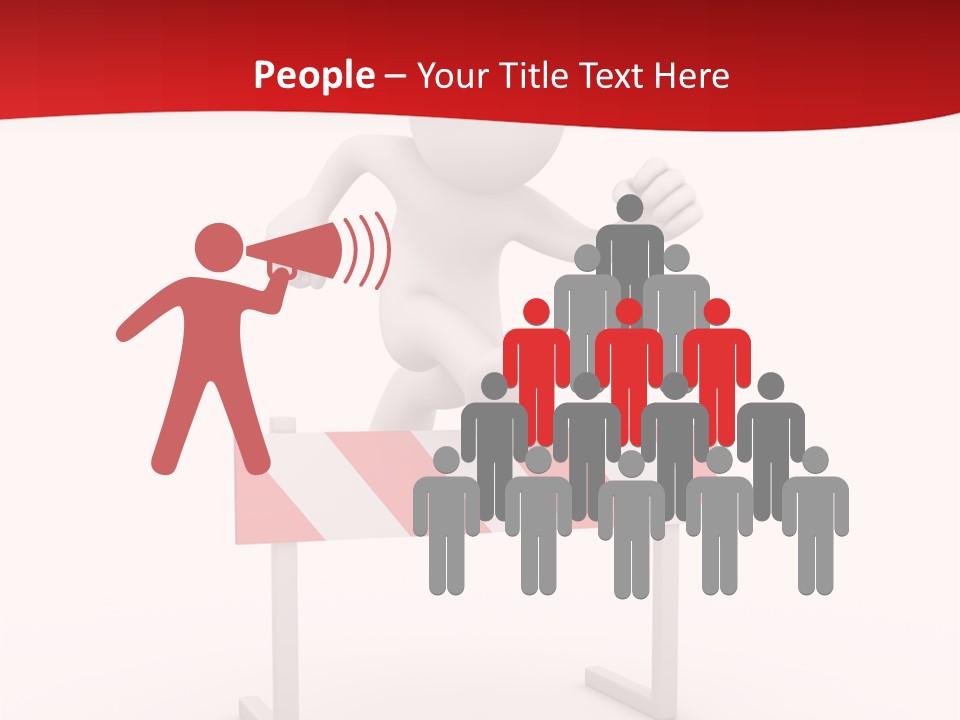 Cold System House PowerPoint Template