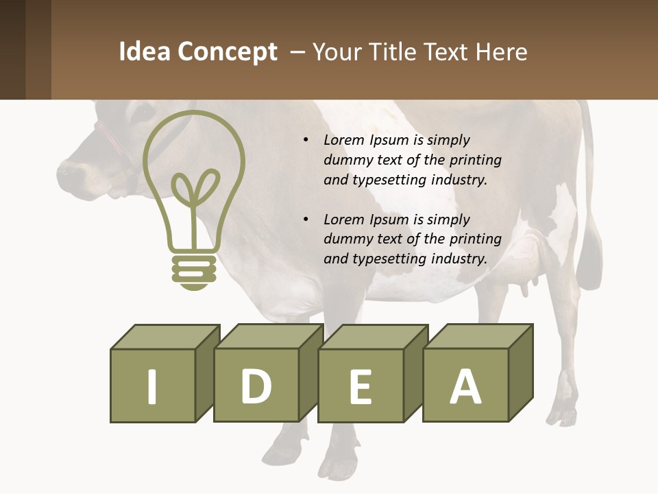 Conditioner House Cooling PowerPoint Template