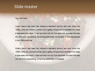 Electricity Cooling System PowerPoint Template