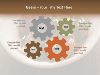 Electricity Cooling System PowerPoint Template