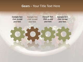 Electricity Cooling System PowerPoint Template