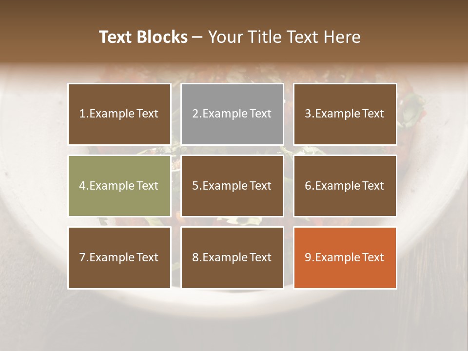 Electricity Cooling System PowerPoint Template