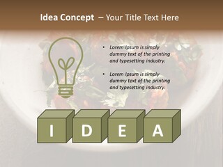 Electricity Cooling System PowerPoint Template