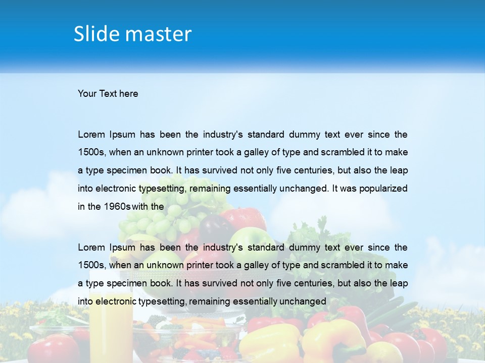 Supply Climate System PowerPoint Template