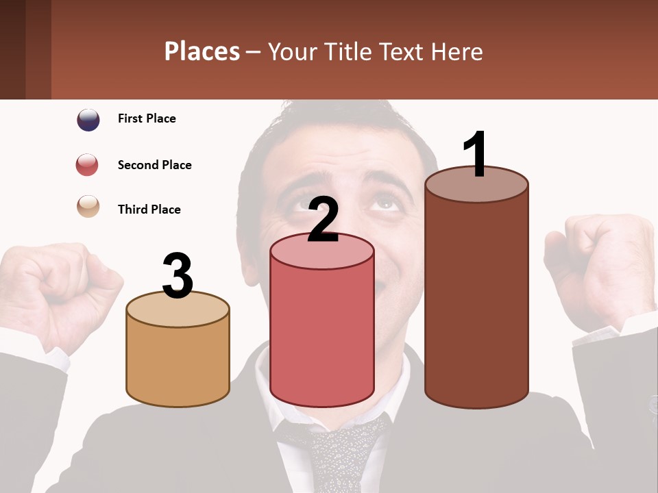 Electric Condition White PowerPoint Template