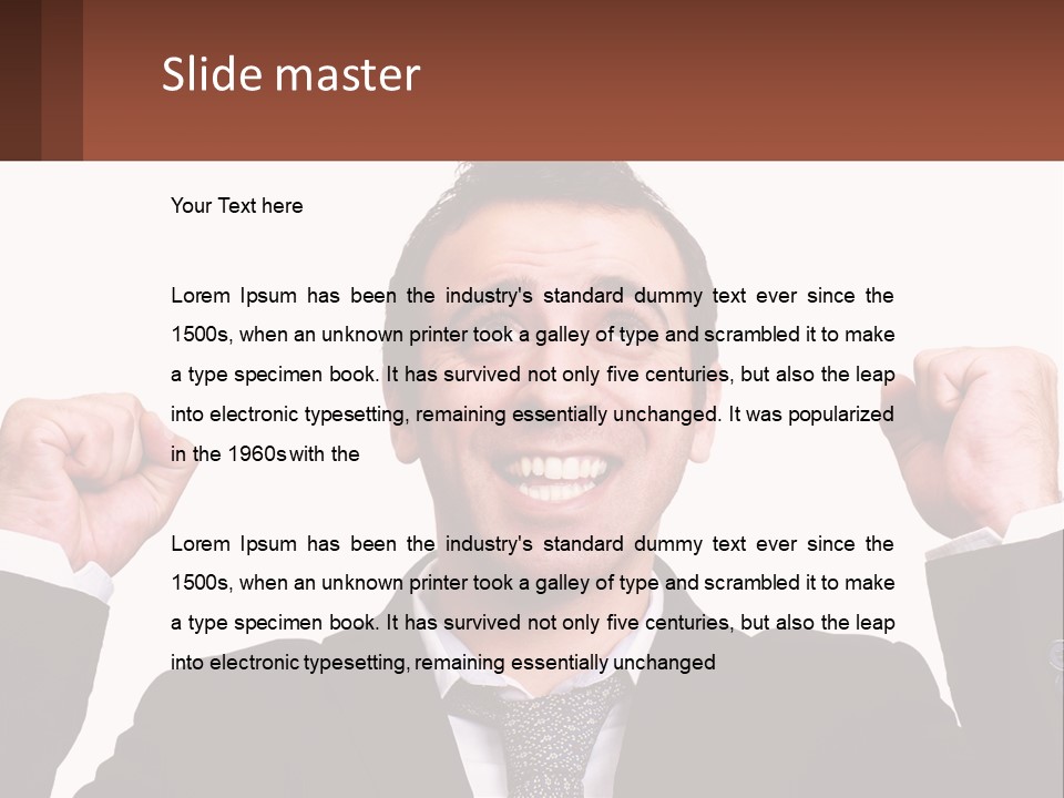 Electric Condition White PowerPoint Template