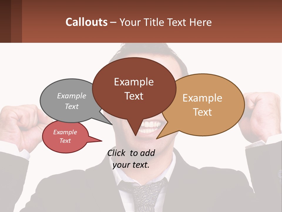 Electric Condition White PowerPoint Template
