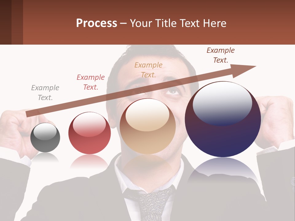 Electric Condition White PowerPoint Template