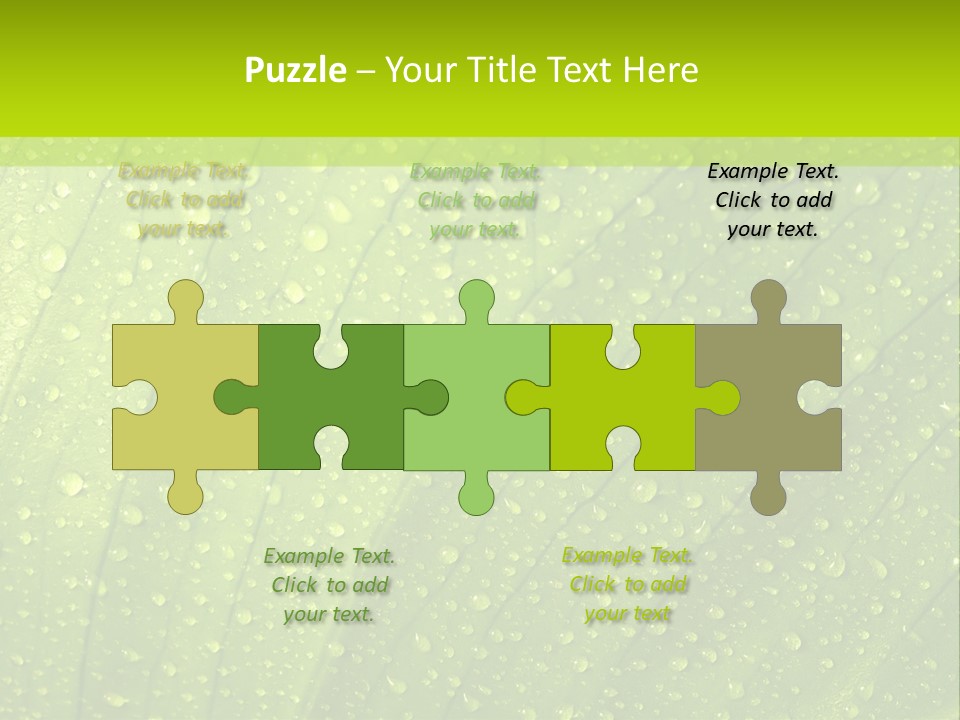 Energy Cool Equipment PowerPoint Template