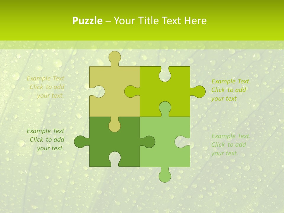 Energy Cool Equipment PowerPoint Template