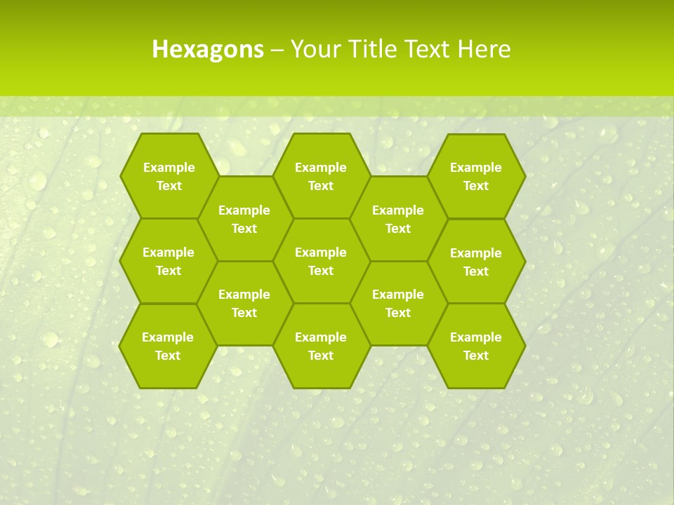 Energy Cool Equipment PowerPoint Template