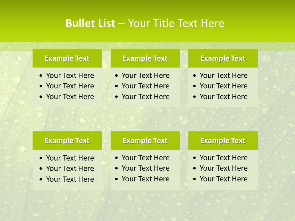 Energy Cool Equipment PowerPoint Template