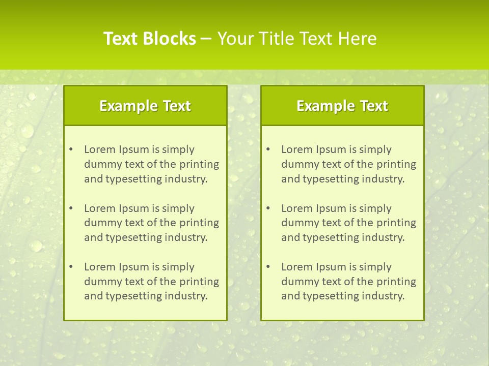 Energy Cool Equipment PowerPoint Template