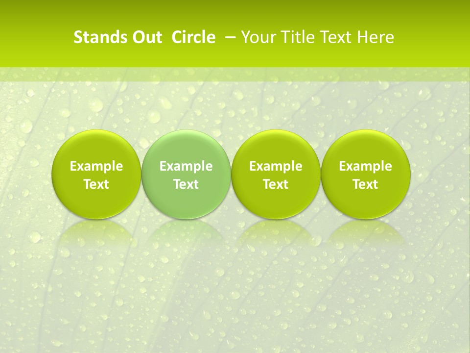 Energy Cool Equipment PowerPoint Template