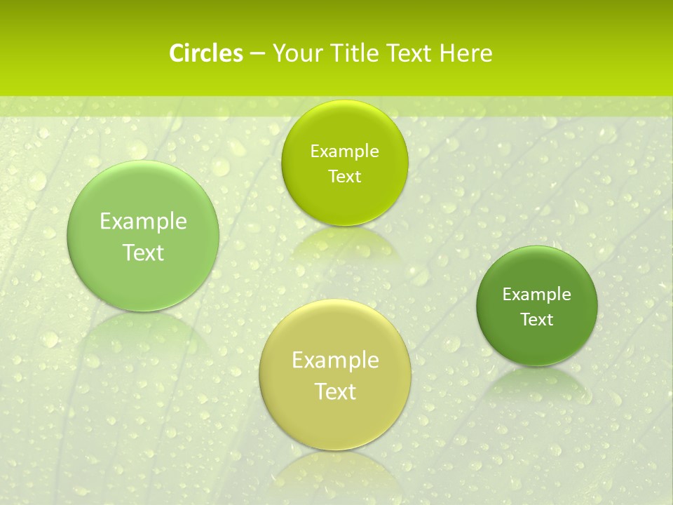 Energy Cool Equipment PowerPoint Template