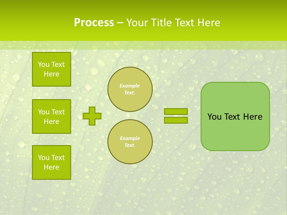 Energy Cool Equipment PowerPoint Template