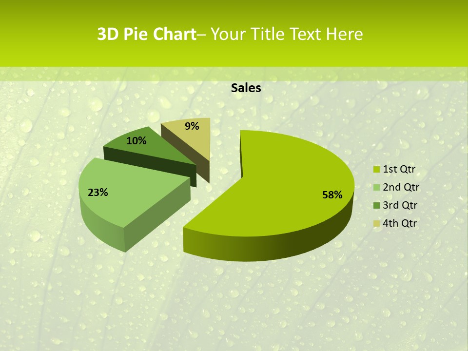 Energy Cool Equipment PowerPoint Template