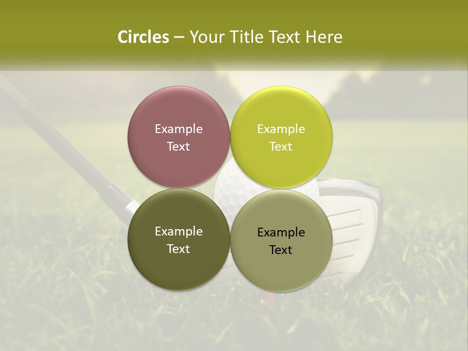 Conditioner Cooling Power PowerPoint Template