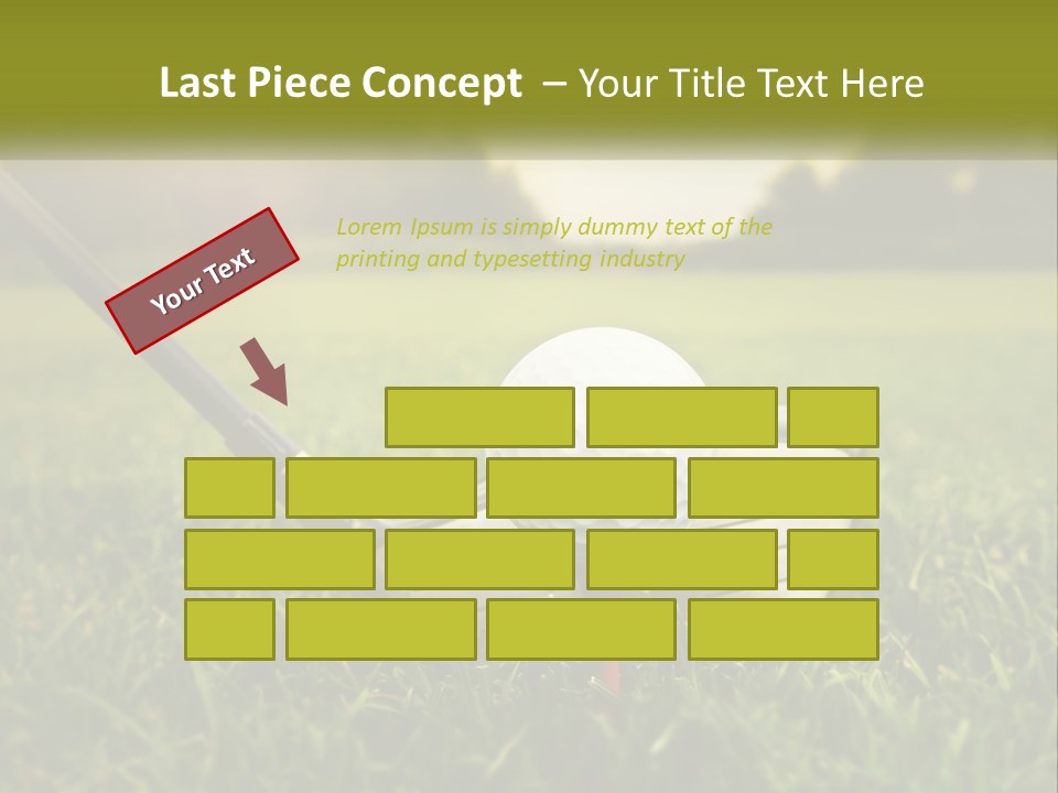 Conditioner Cooling Power PowerPoint Template