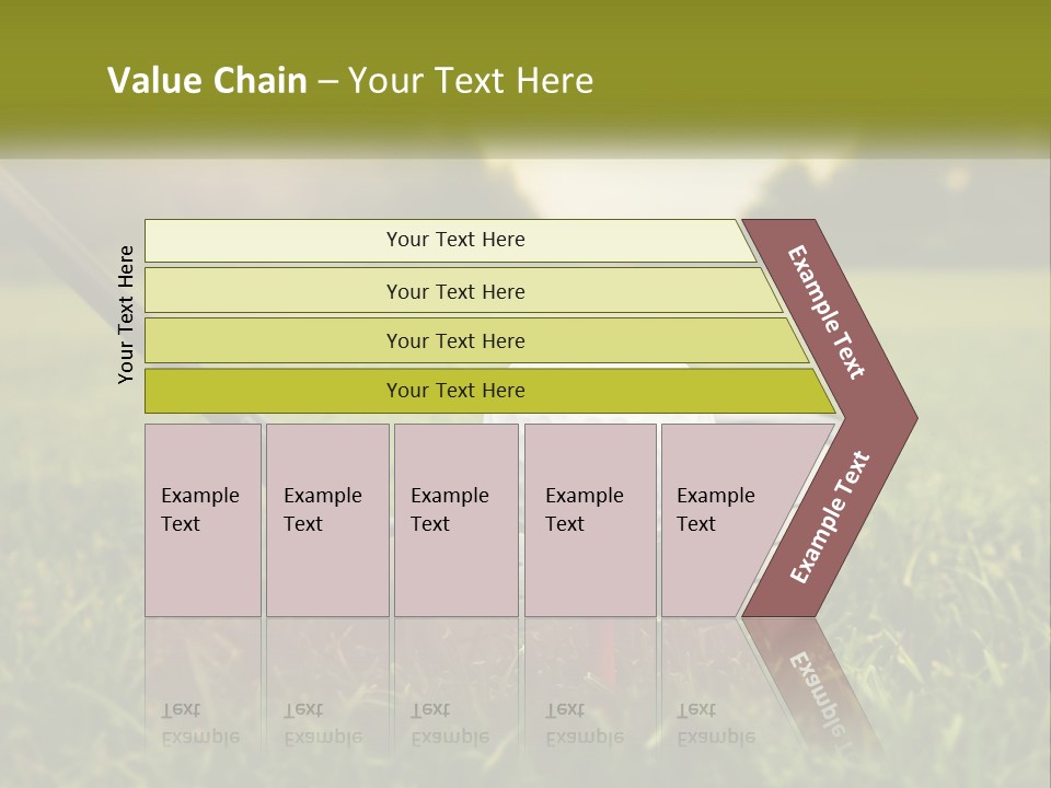 Conditioner Cooling Power PowerPoint Template