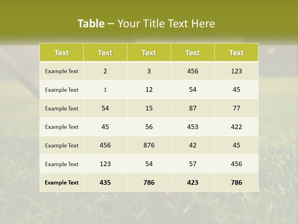 Conditioner Cooling Power PowerPoint Template