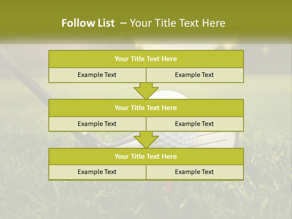 Conditioner Cooling Power PowerPoint Template