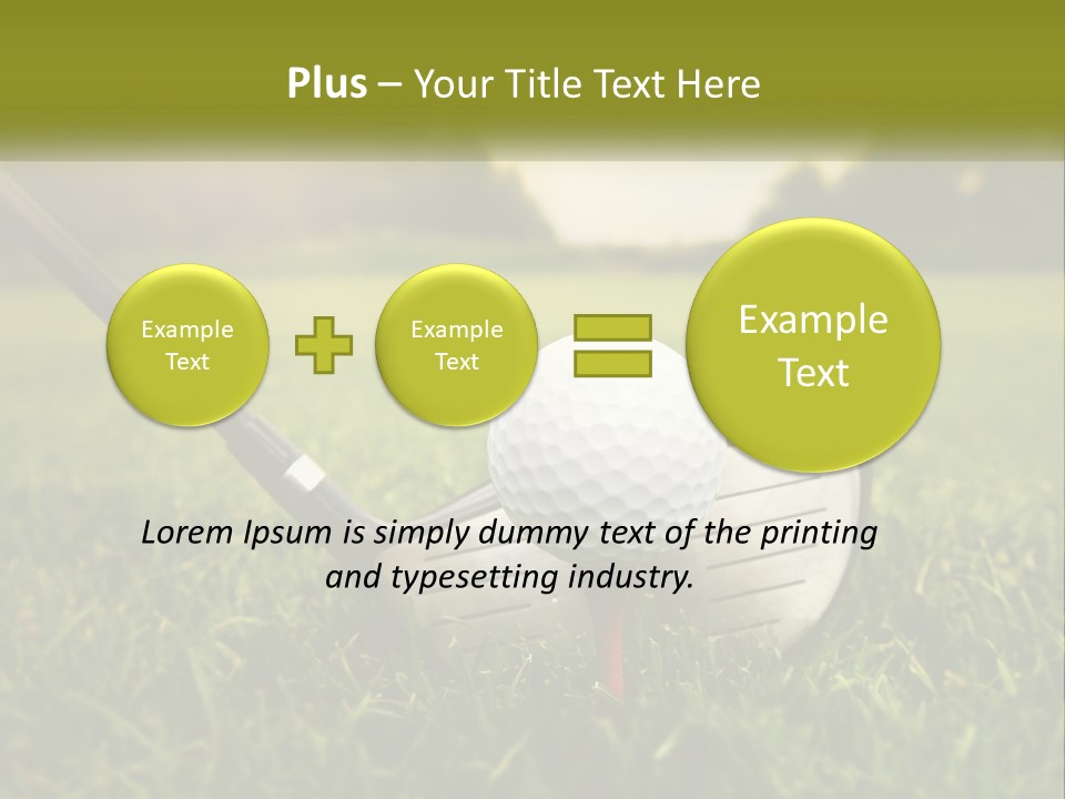 Conditioner Cooling Power PowerPoint Template