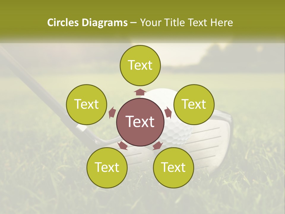 Conditioner Cooling Power PowerPoint Template