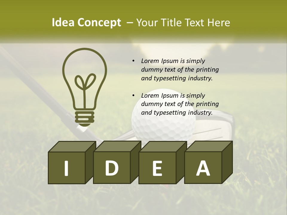 Conditioner Cooling Power PowerPoint Template