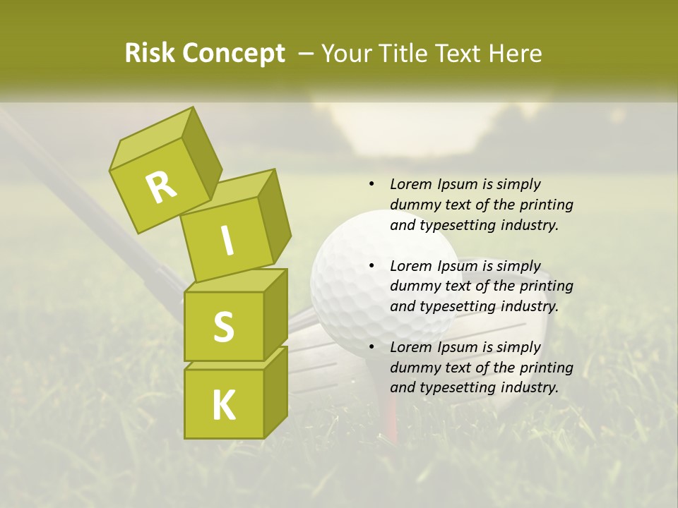 Conditioner Cooling Power PowerPoint Template