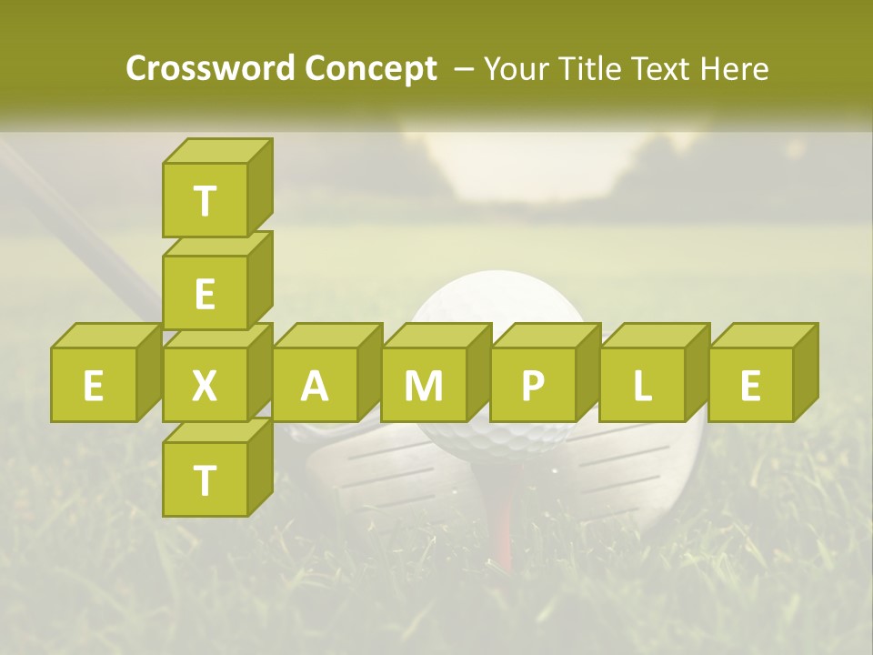 Conditioner Cooling Power PowerPoint Template