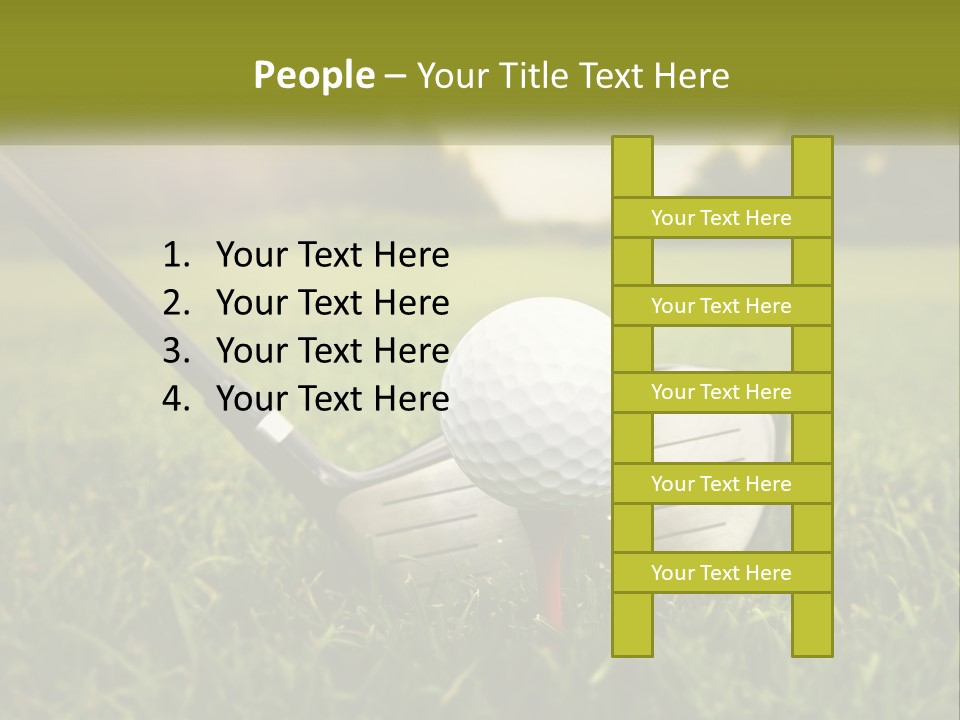 Conditioner Cooling Power PowerPoint Template