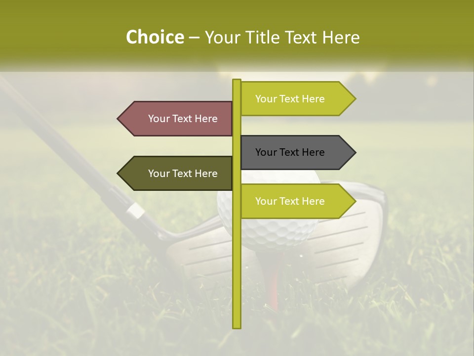 Conditioner Cooling Power PowerPoint Template