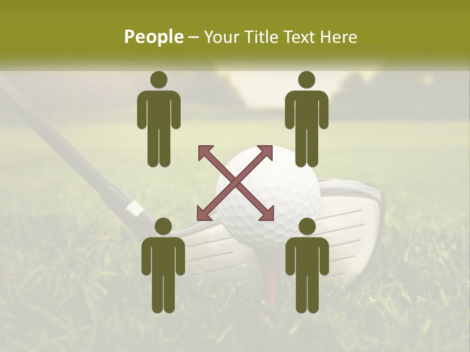 Conditioner Cooling Power PowerPoint Template