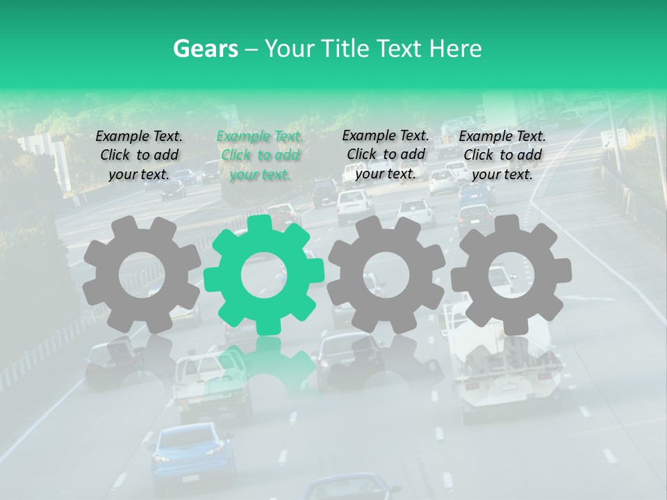 Power House Electricity PowerPoint Template